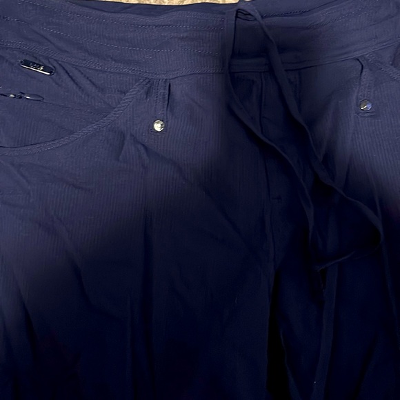 Lole Navy Track Pants Relaxed Fit Sz S - Picture 3 of 6